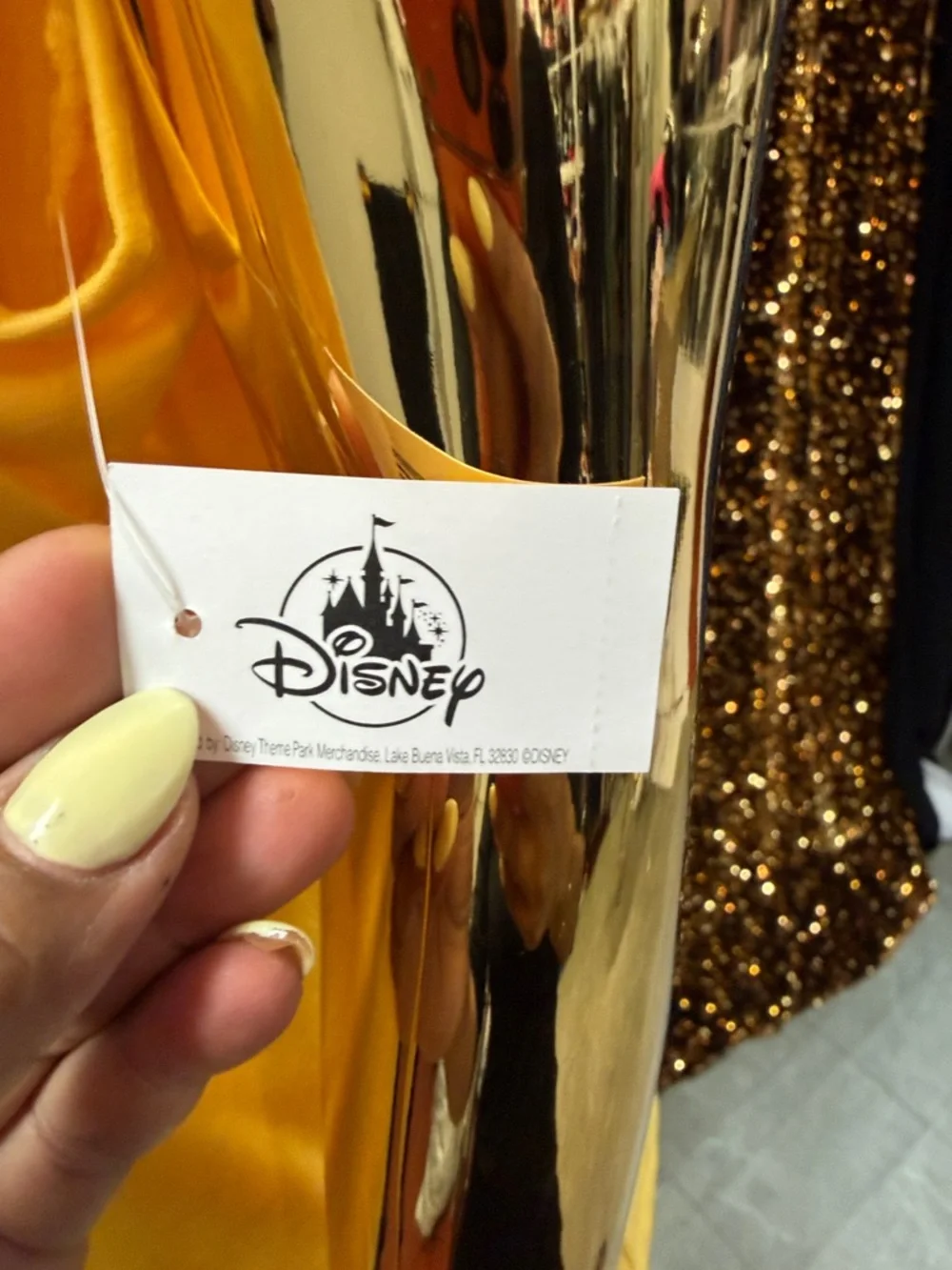 Disney sleeveless yellow